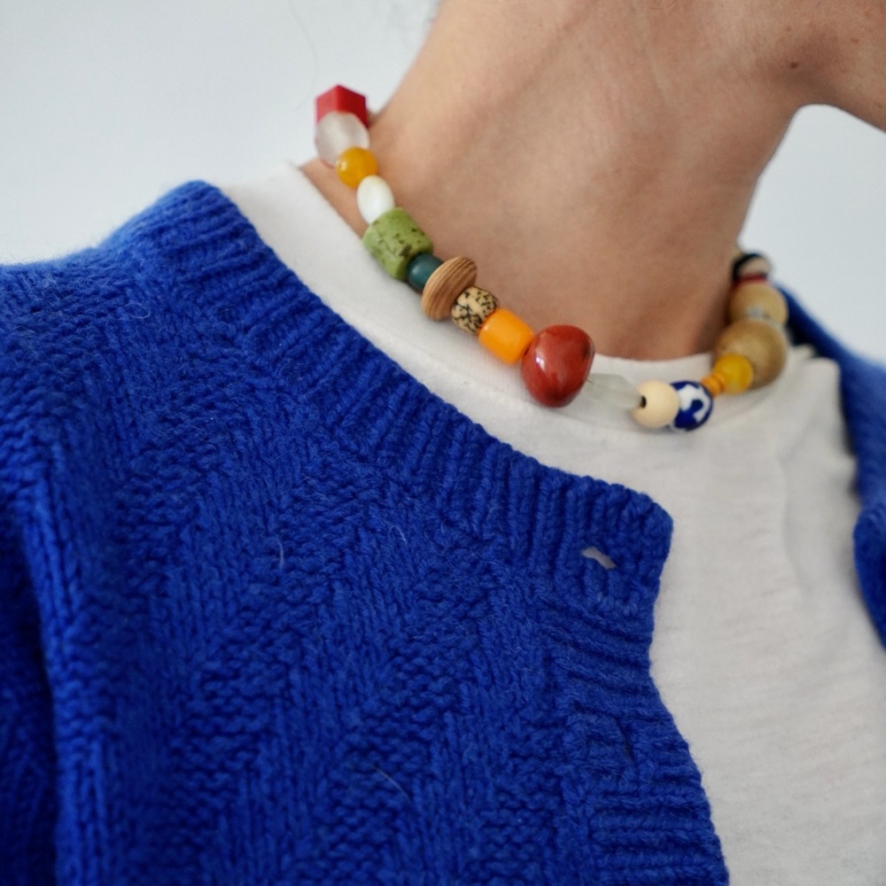 Chunky Multi Stone Necklace